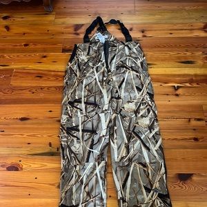 Columbia insulated bibs Delta Hunter marsh camo